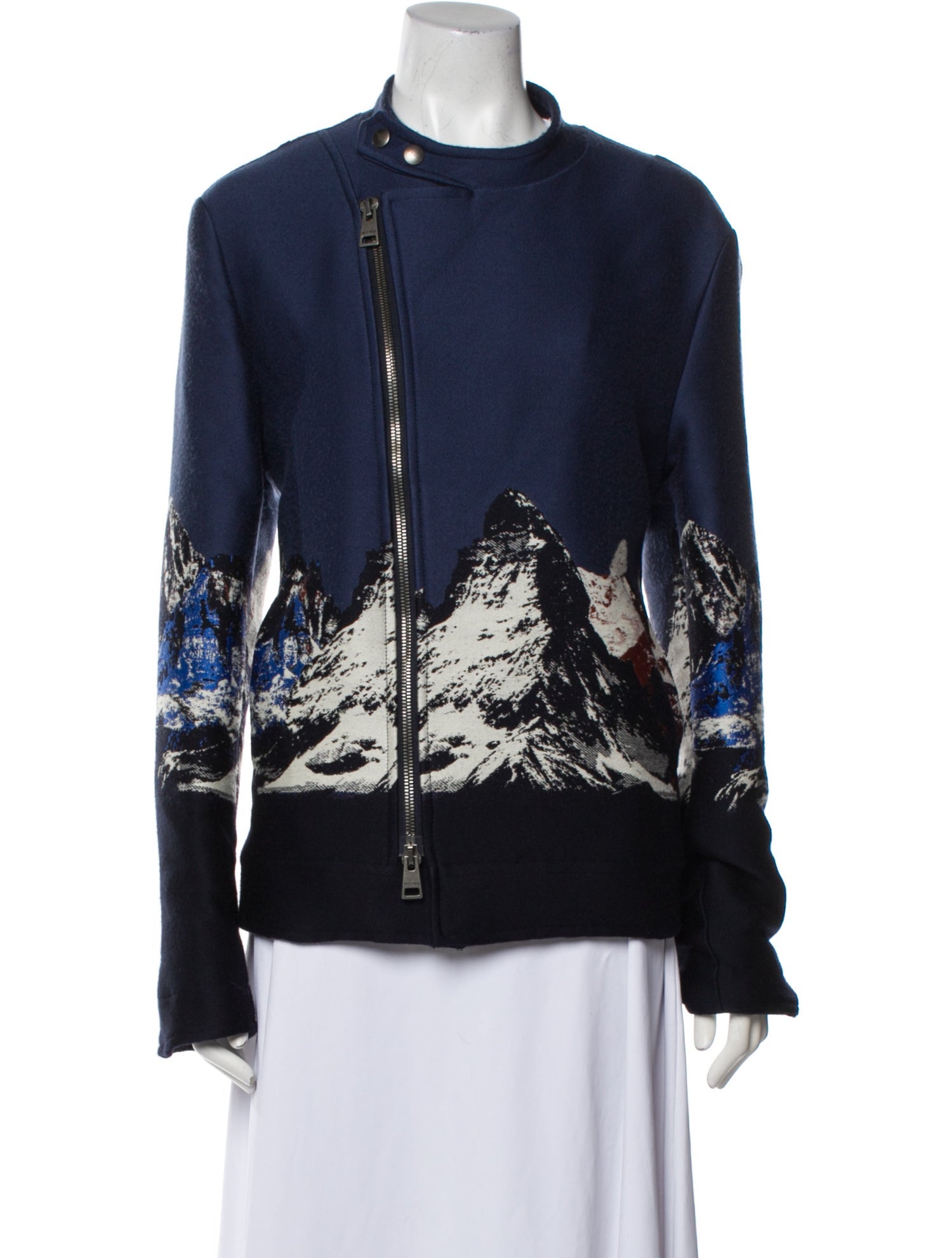 Etro Wool Printed Coat