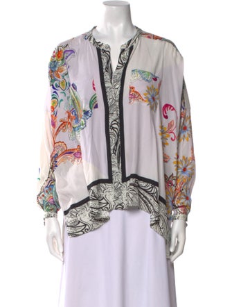 Etro Silk Printed Blouse