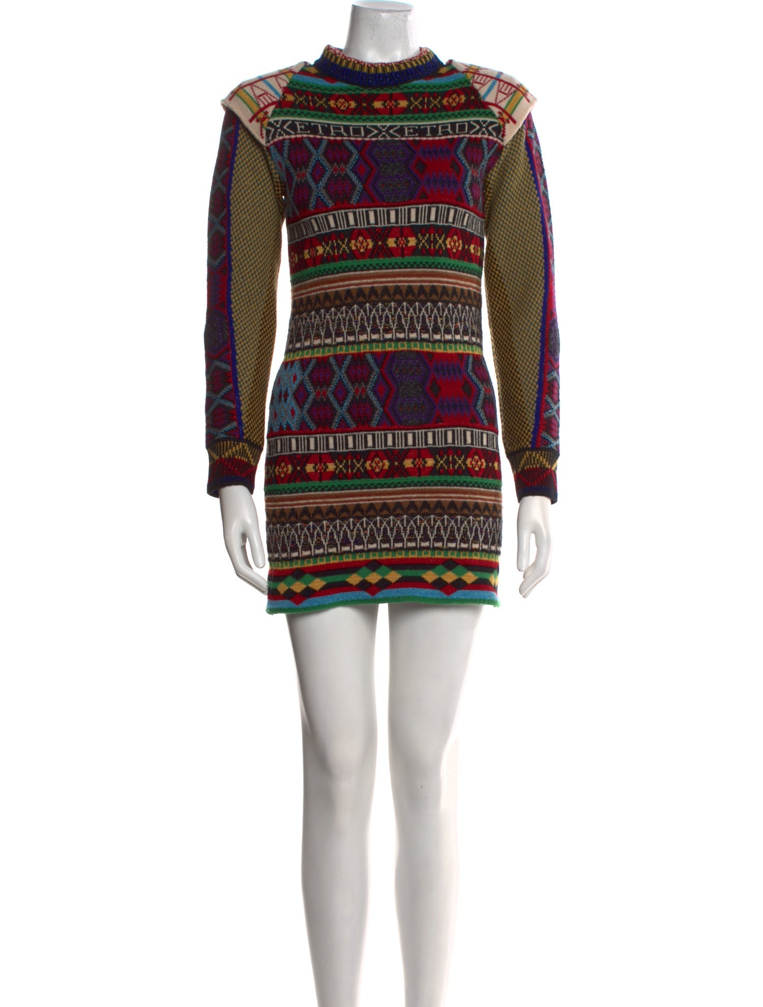 Etro Wool Mini Dress - Red Dresses, Clothing - ETR228826