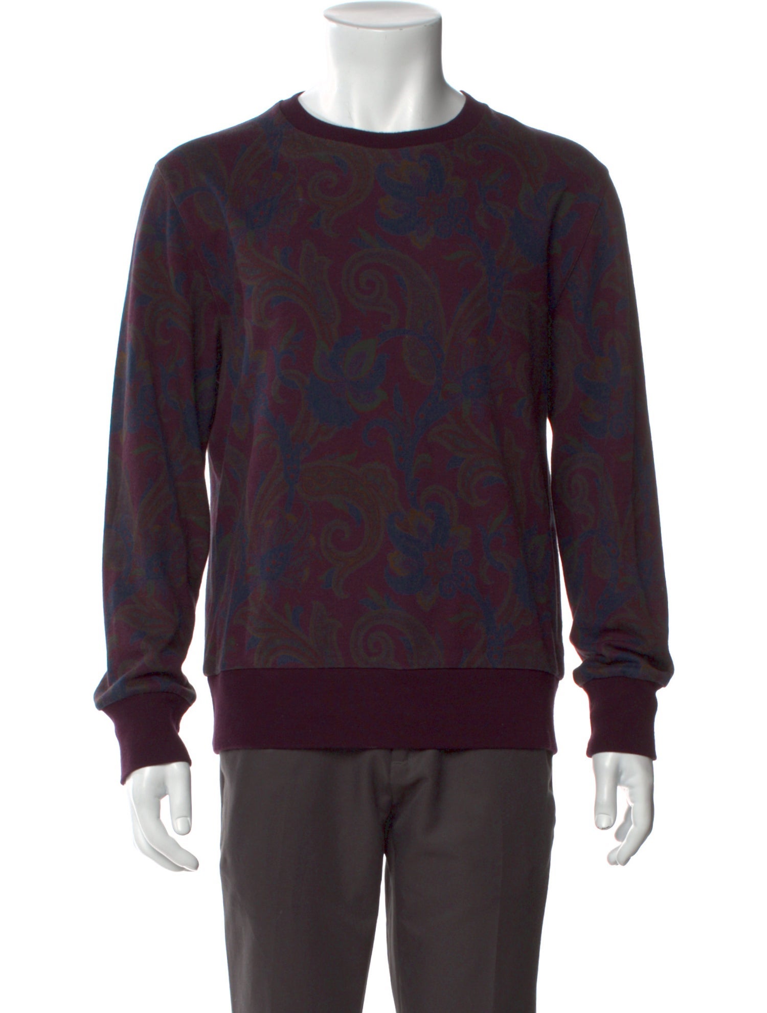 Etro Crew Neck Long Sleeve Sweatshirt