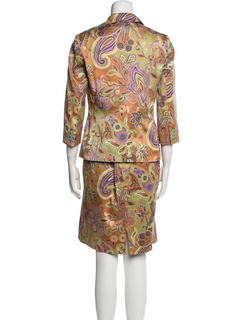 Etro Paisley Print Skirt Suit