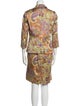 Etro Paisley Print Skirt Suit