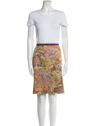 Etro Paisley Print Skirt Suit