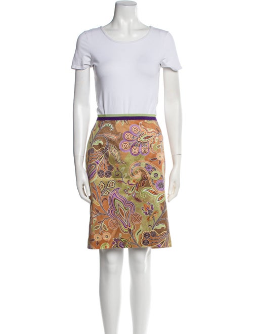 Etro Paisley Print Skirt Suit