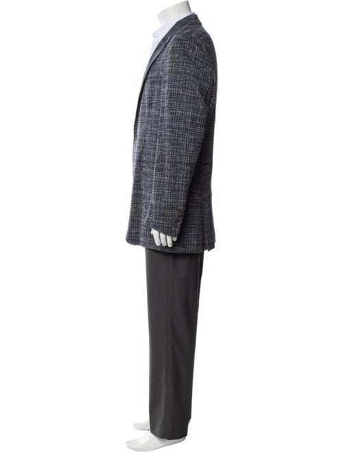 Etro Plaid Print Blazer