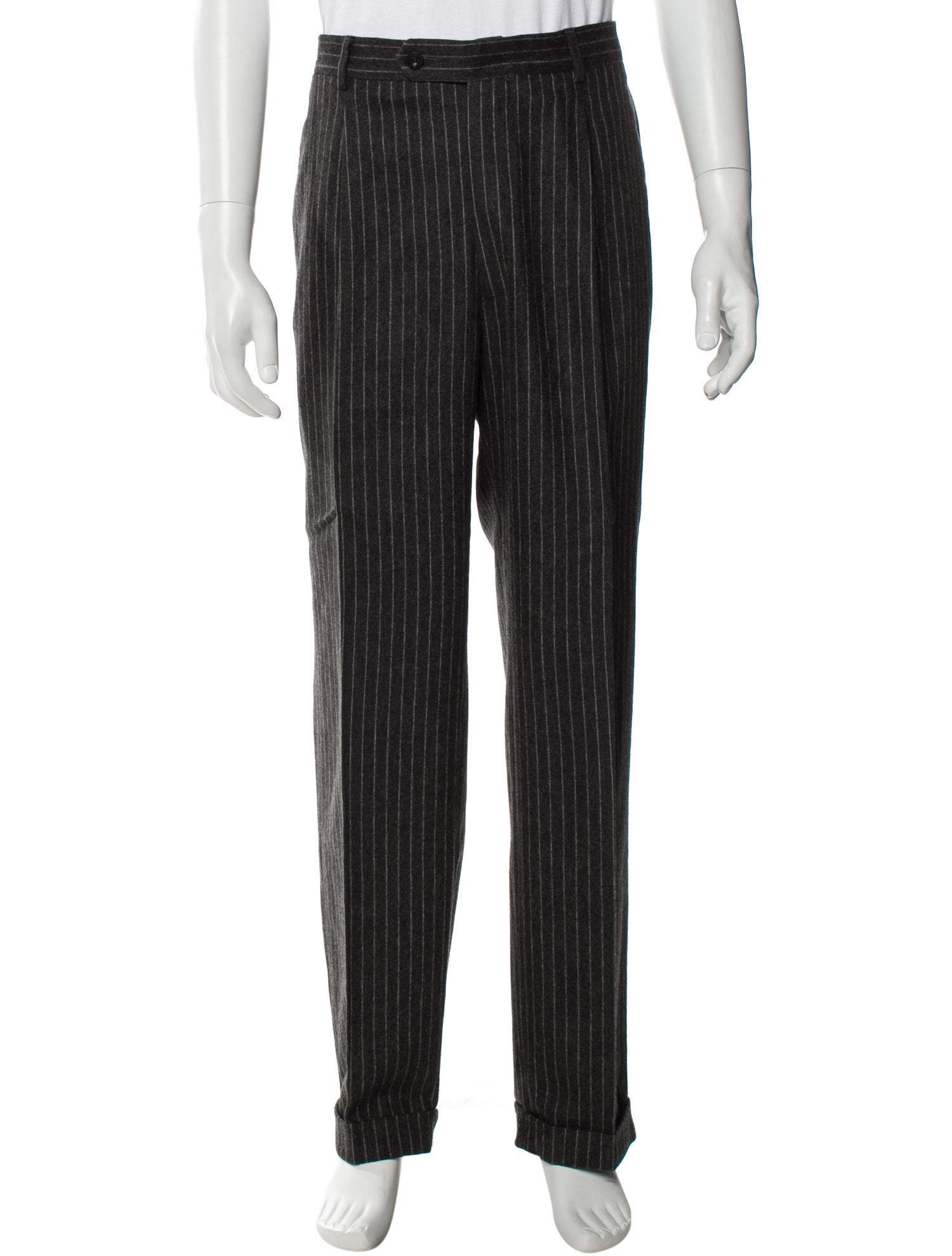 Etro Striped Dress Pants