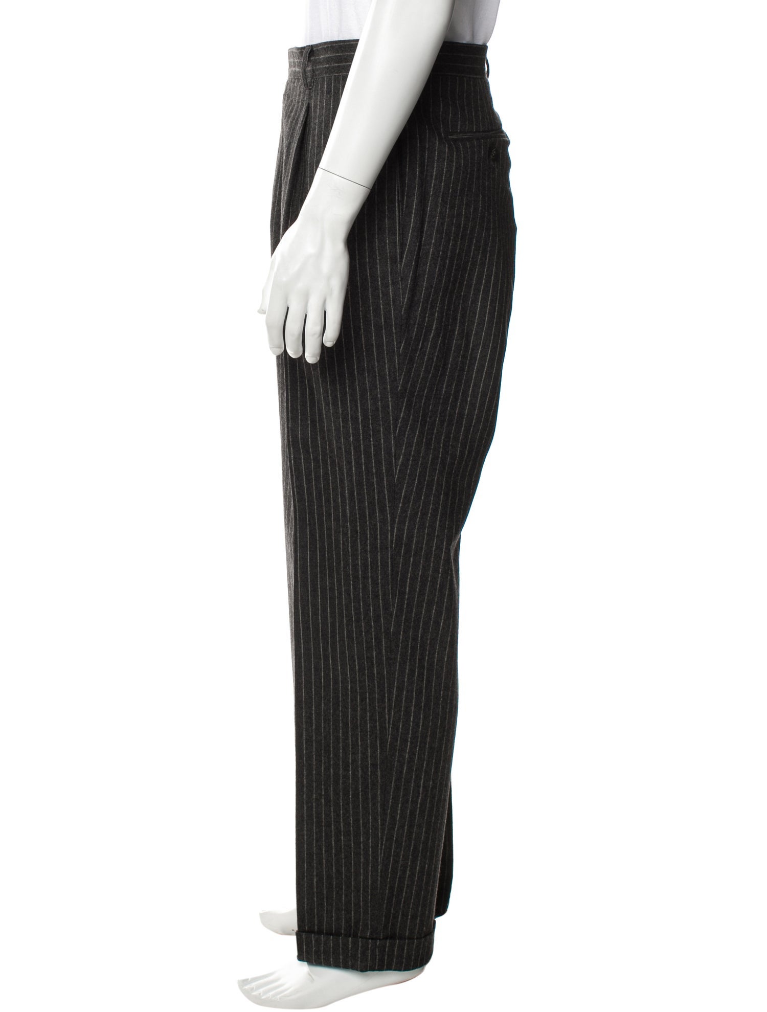 Etro Striped Dress Pants