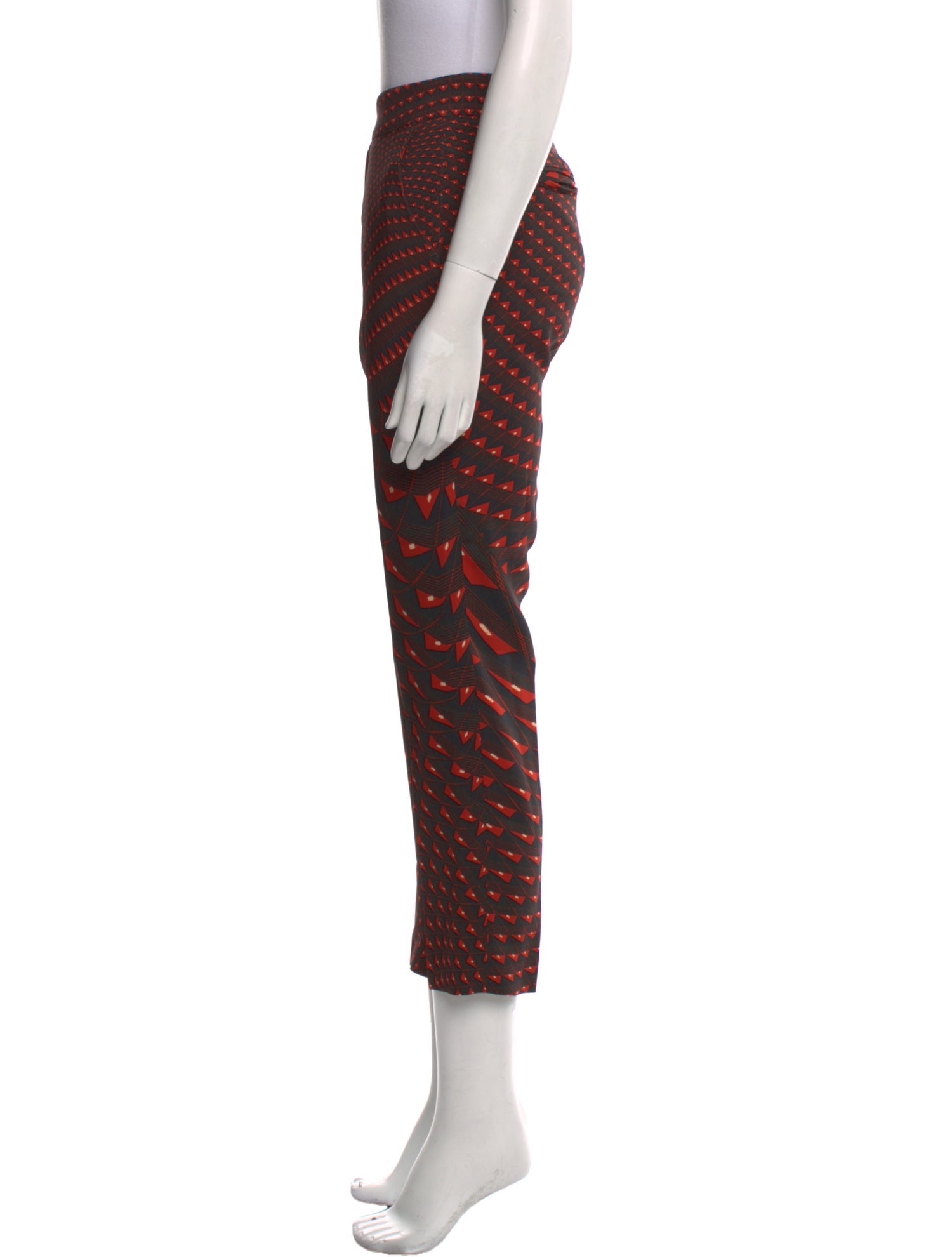 Etro Printed Straight Leg Pants