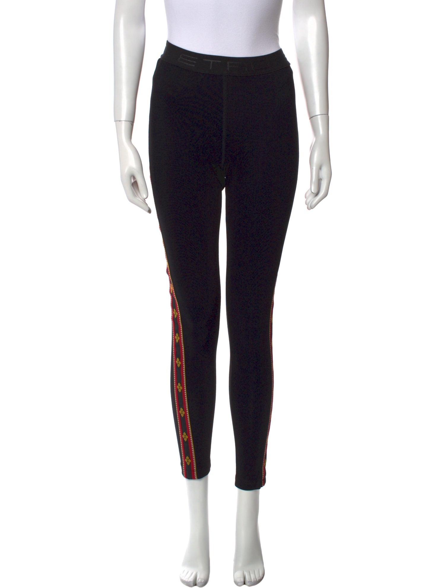 Etro Printed Skinny Leg Pants