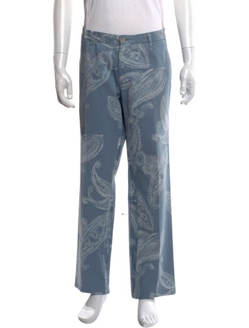 Etro Pants Paisley Print XL