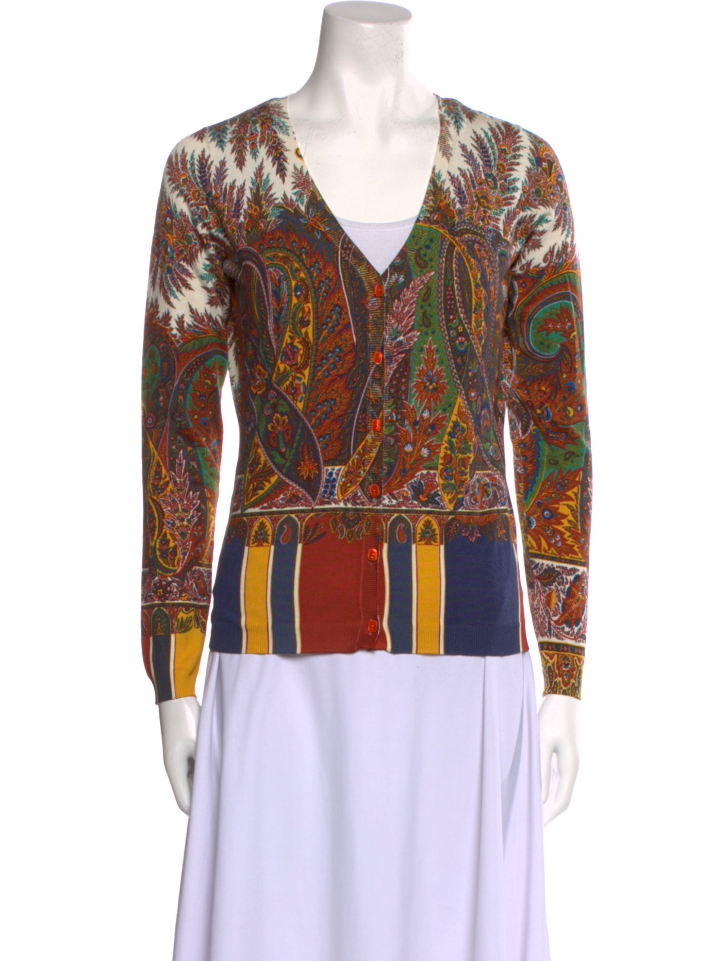 Etro Silk Printed Sweater