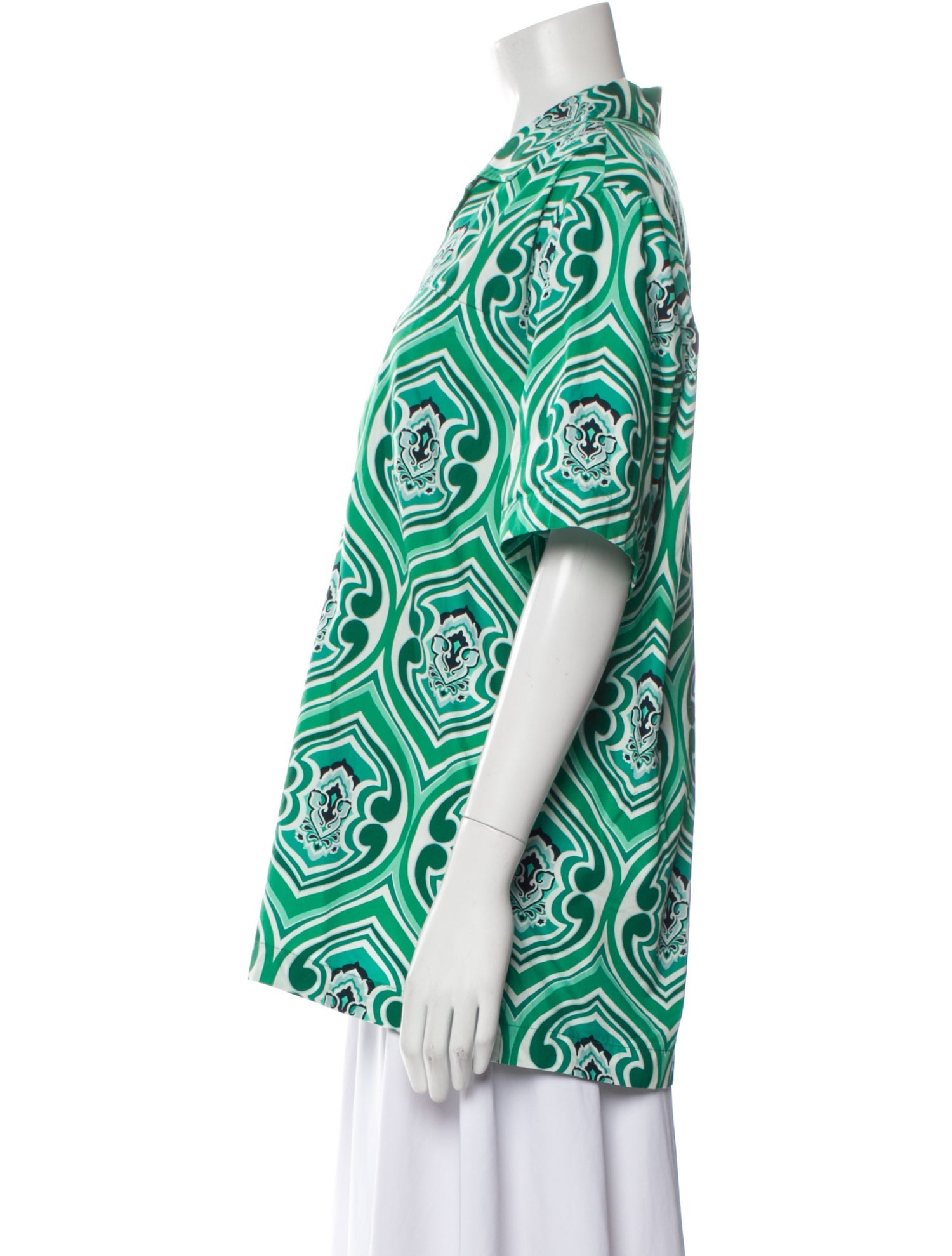 Etro Printed V-Neck Tunic