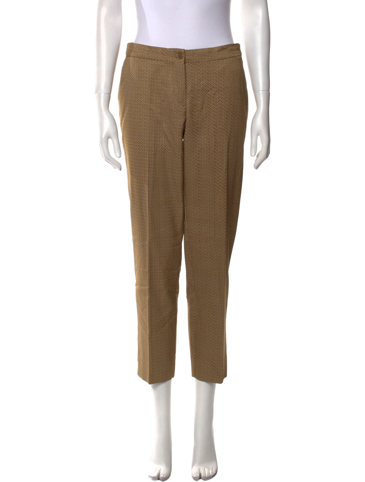 Etro Printed Straight Leg Pants