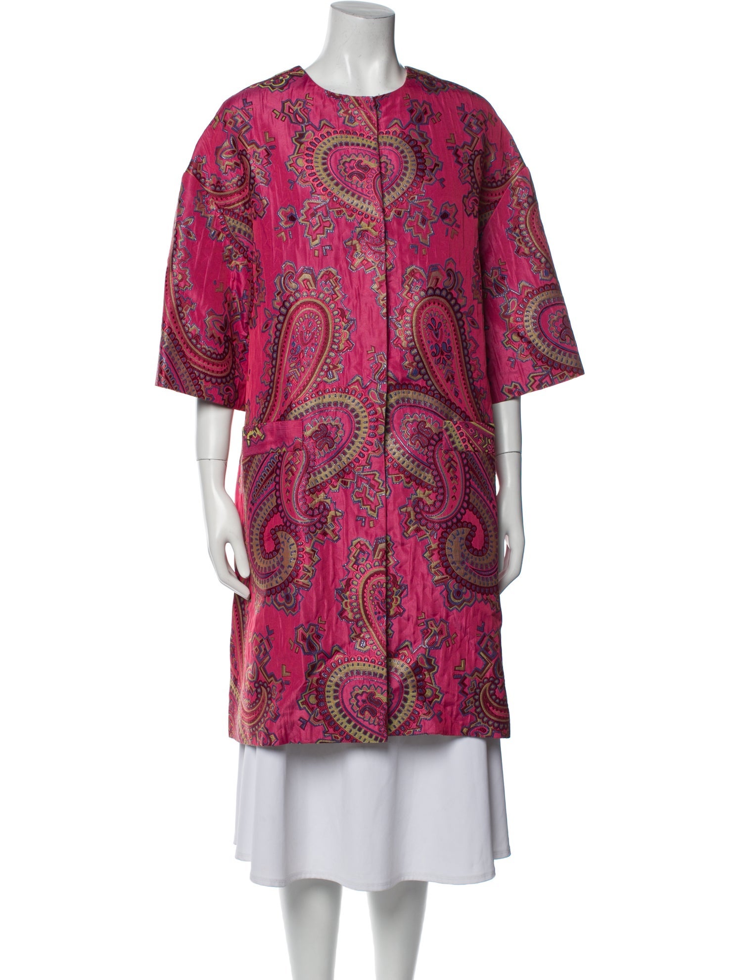 Etro Paisley Print Coat