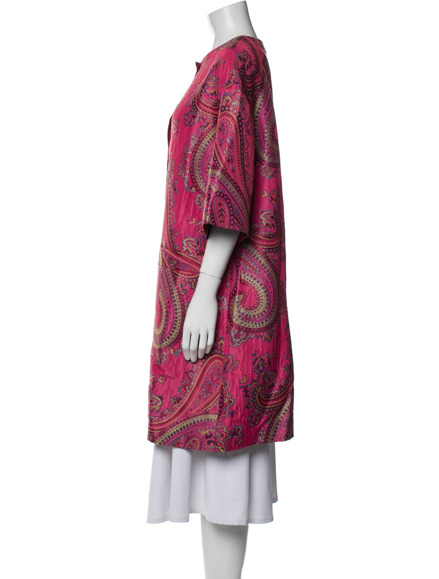 Etro Paisley Print Coat