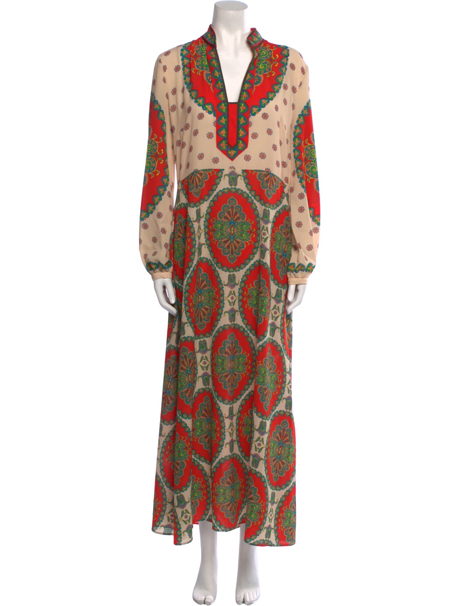 Etro Printed Long Dress w/ Tags