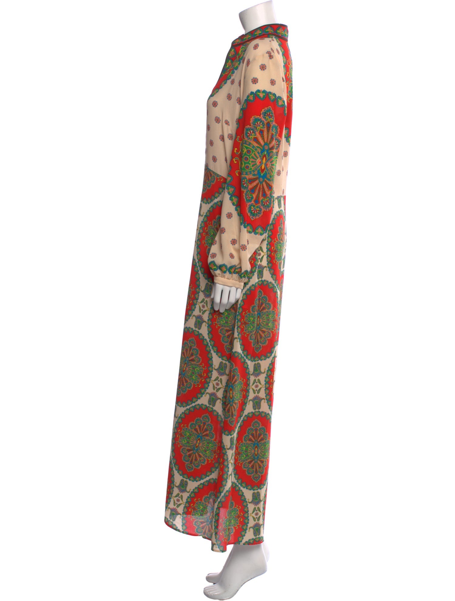 Etro Printed Long Dress w/ Tags
