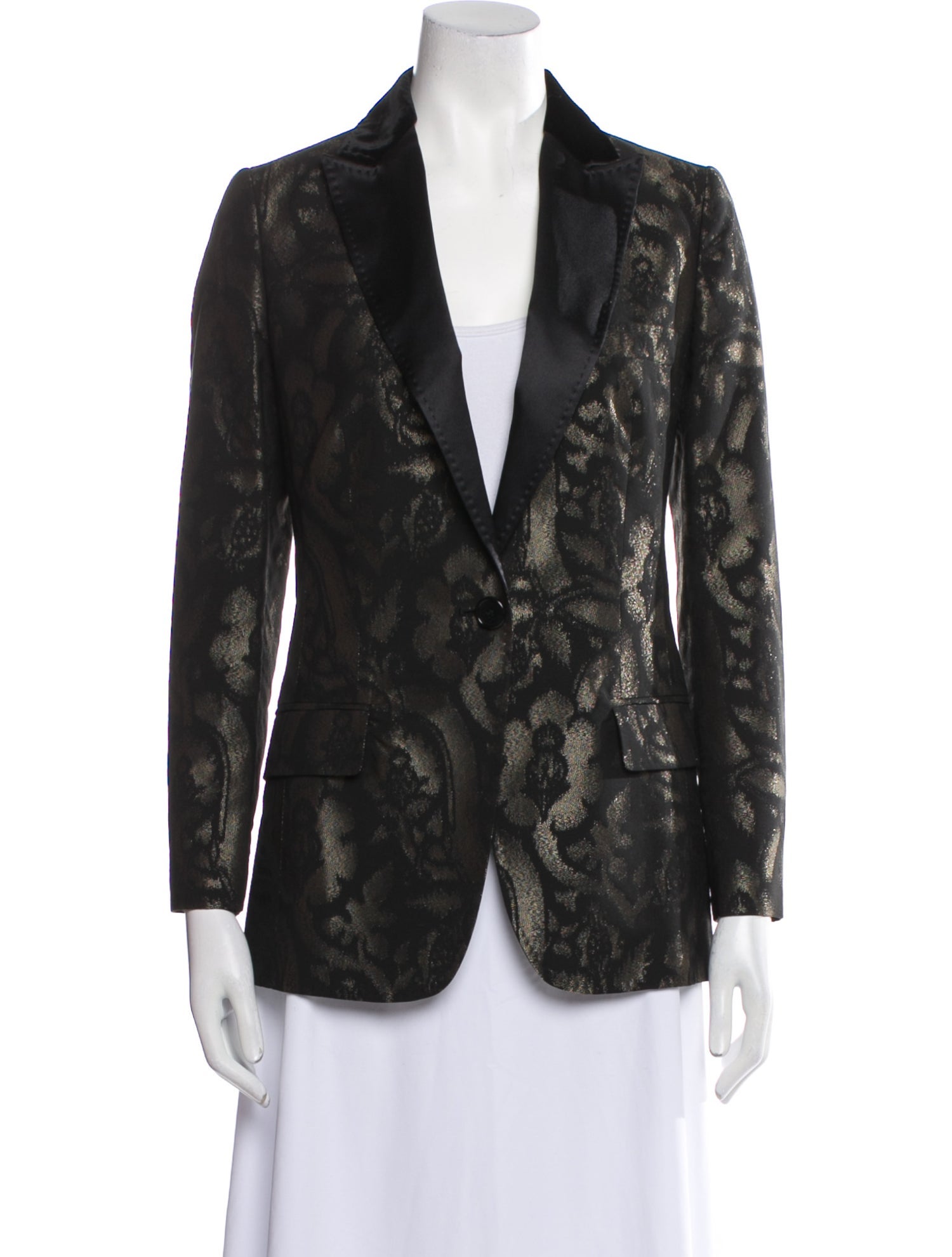 Etro Floral Print Blazer