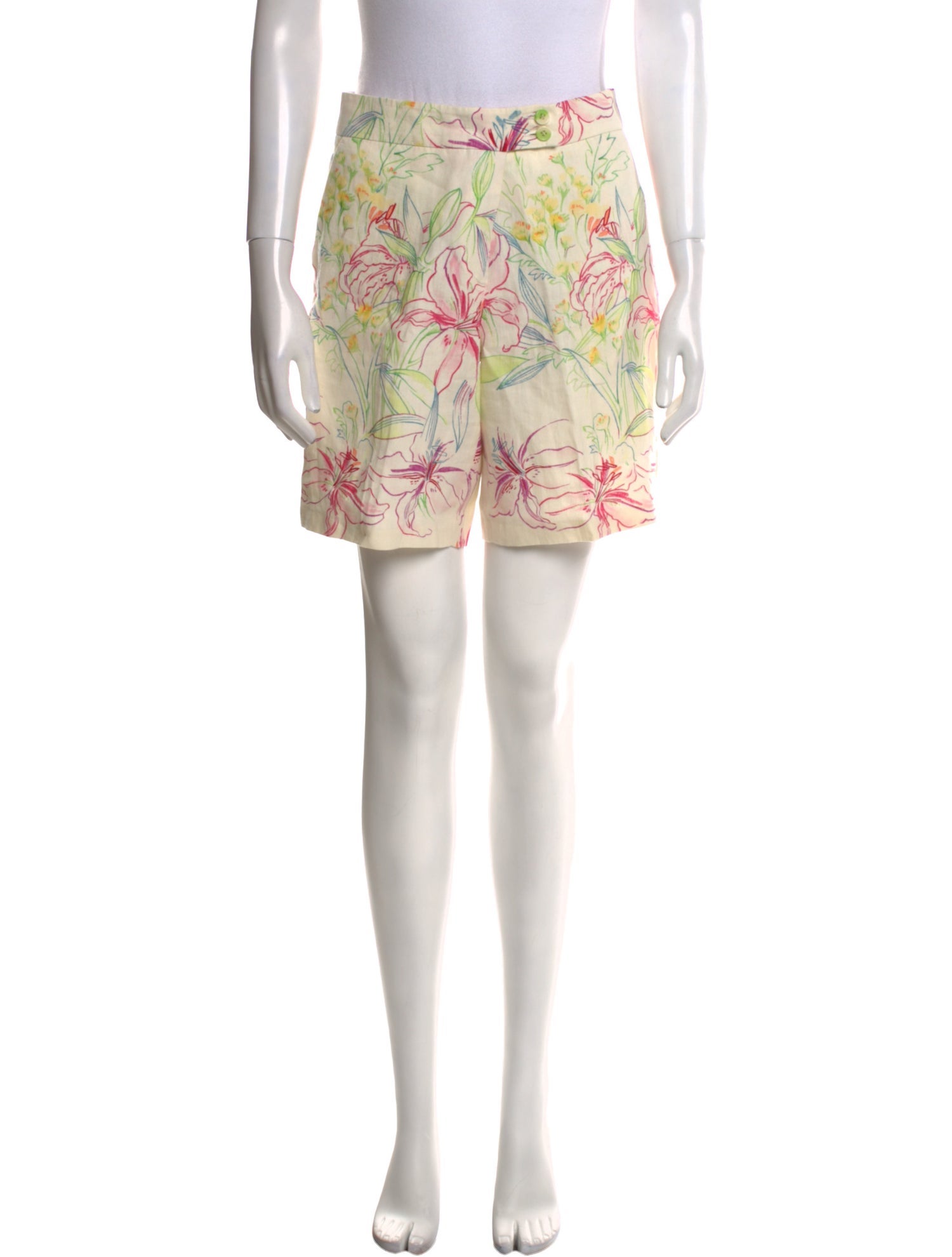 ハーフ・ショートパンツ ETRO SS23 BERMUDA SHORTS WITH FLORAL PRINT (1W774_41170500) Etro Shorts | The RealReal