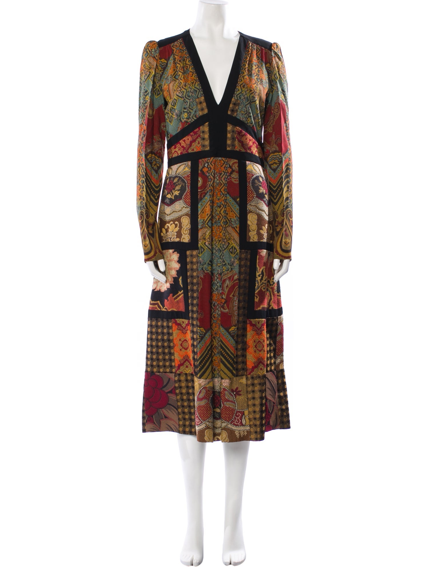 Etro Printed Long Dress w/ Tags