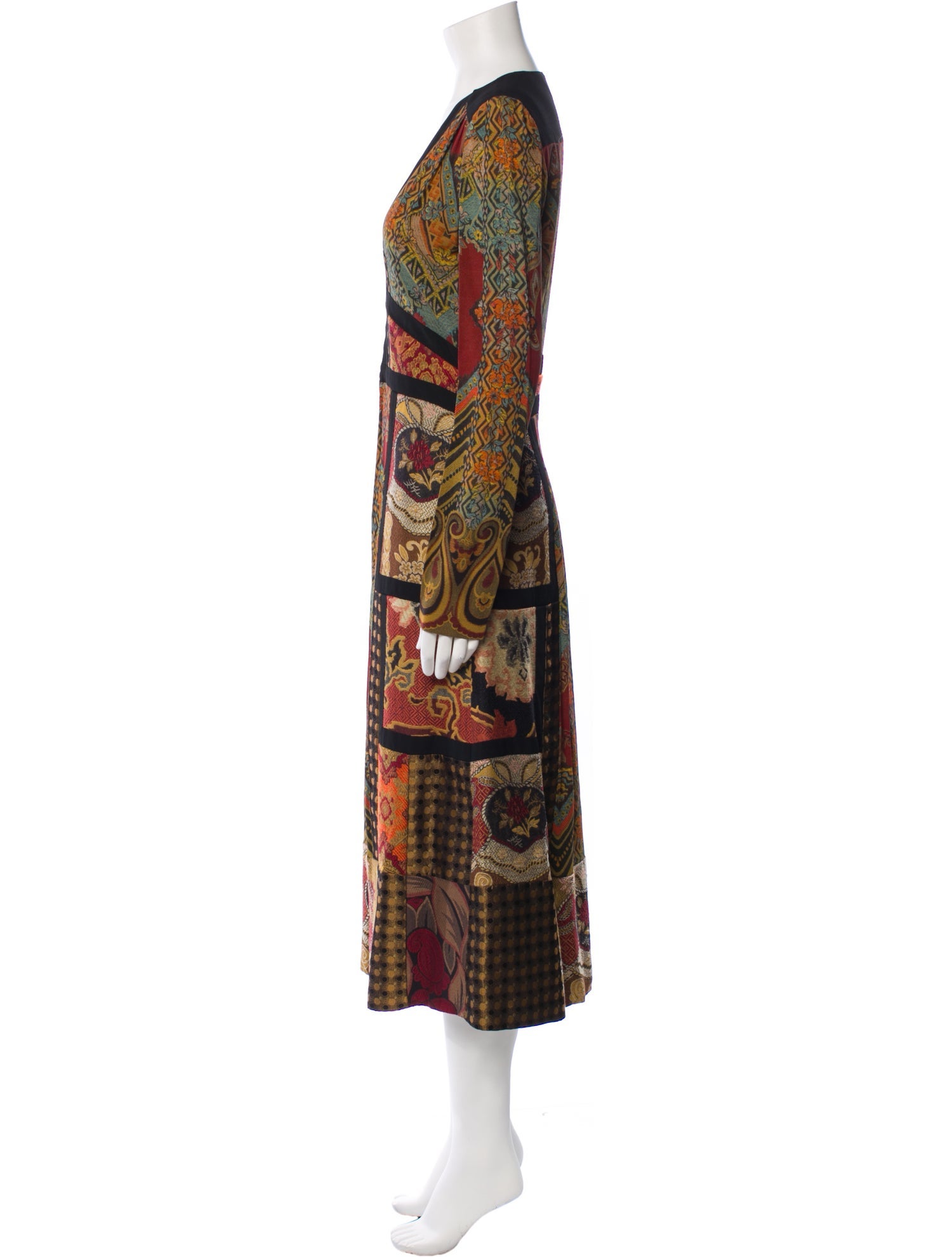 Etro Printed Long Dress w/ Tags