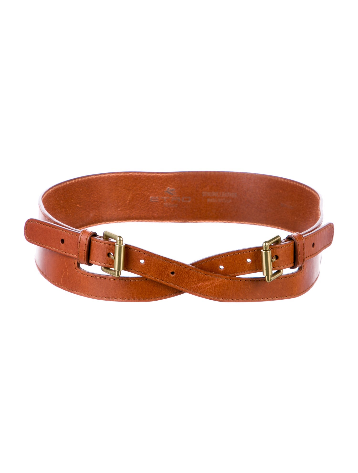 Etro Leather Waist Belt