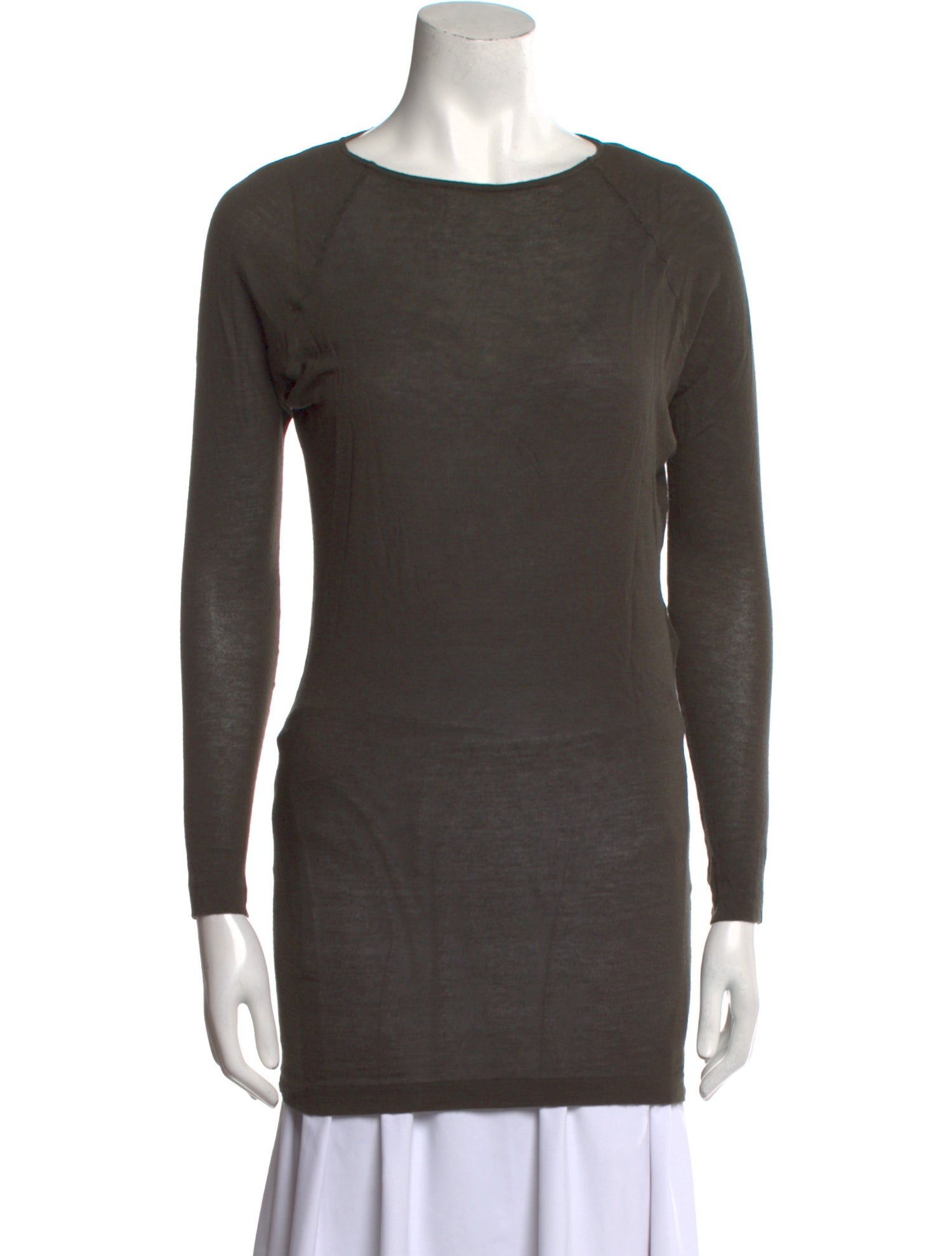 Etro Bateau Neckline Long Sleeve Tunic