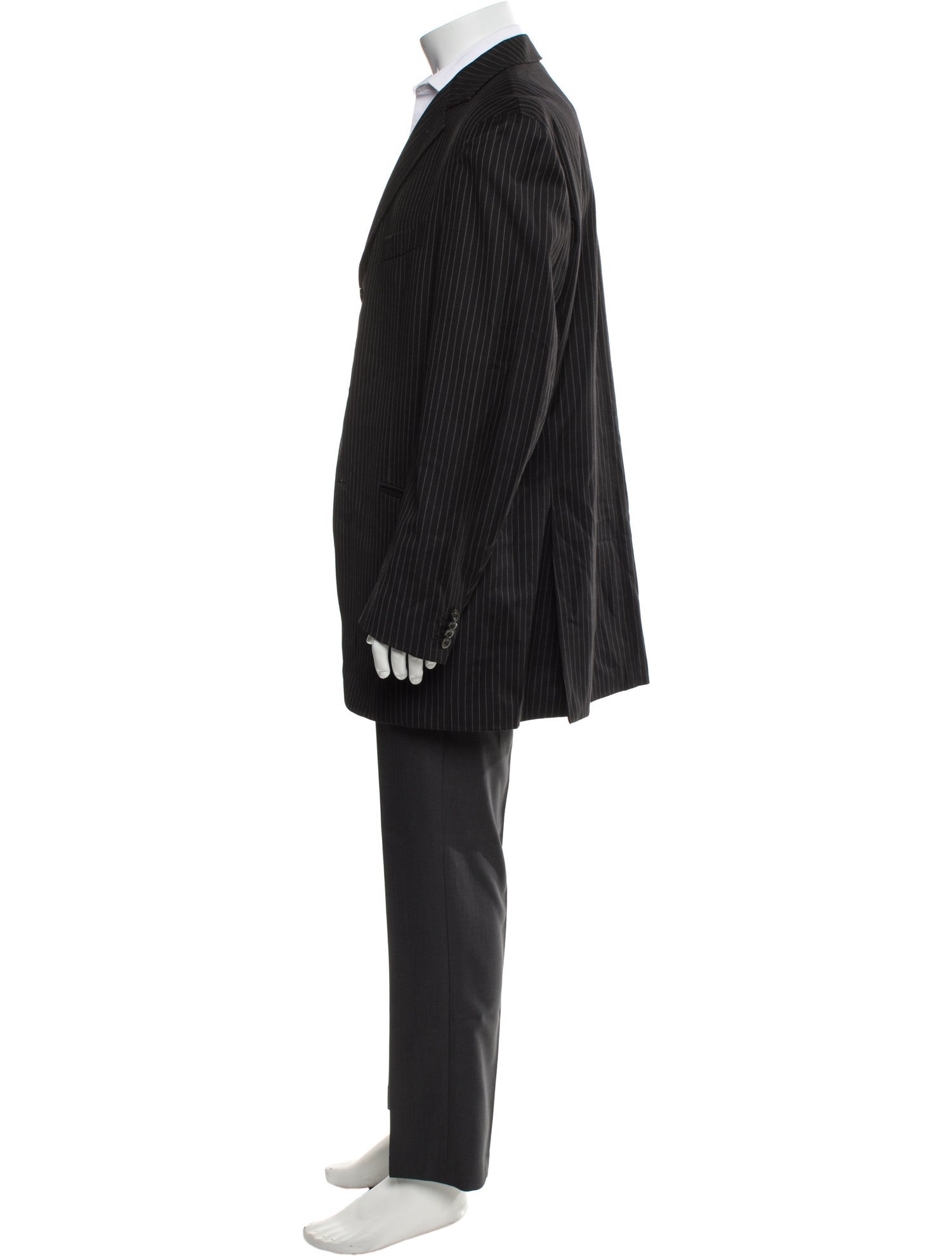 Etro Wool Striped Blazer