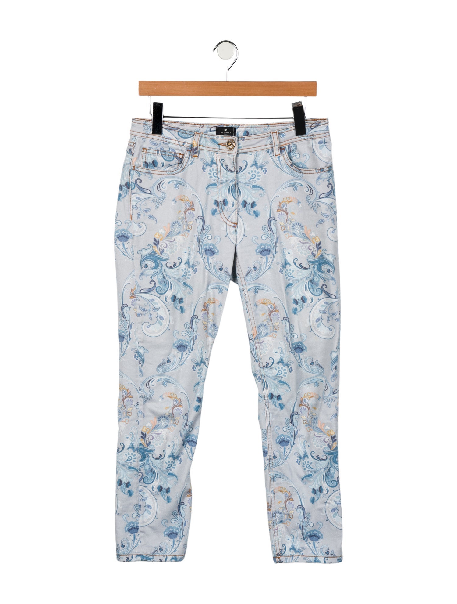 Etro Mid-Rise Skinny Leg Jeans