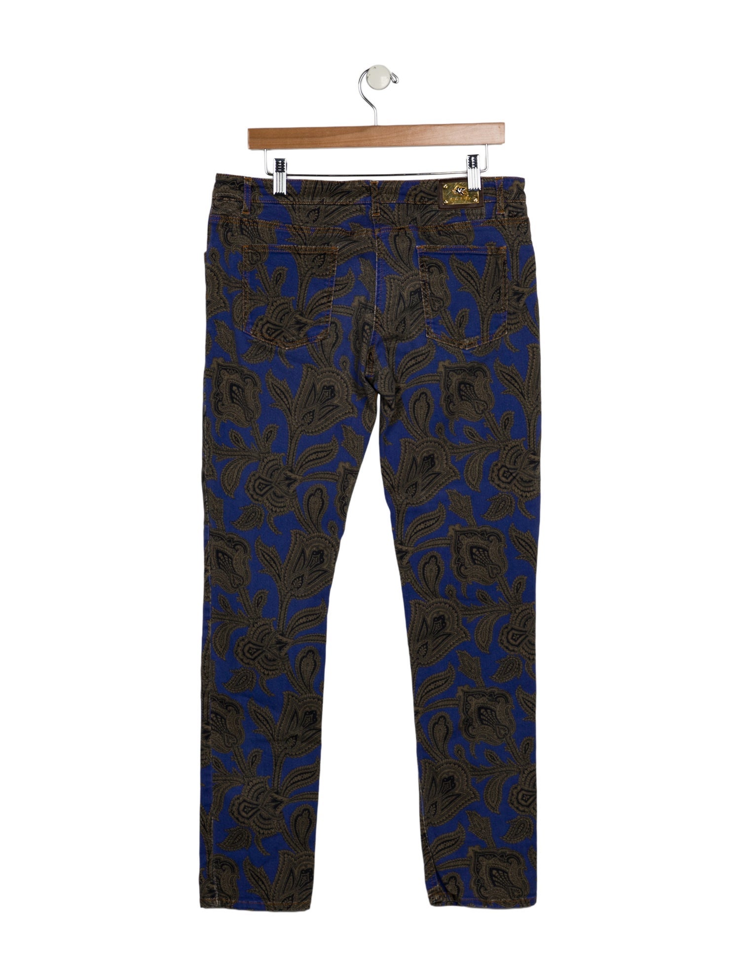 Etro Mid-Rise Straight Leg Jeans