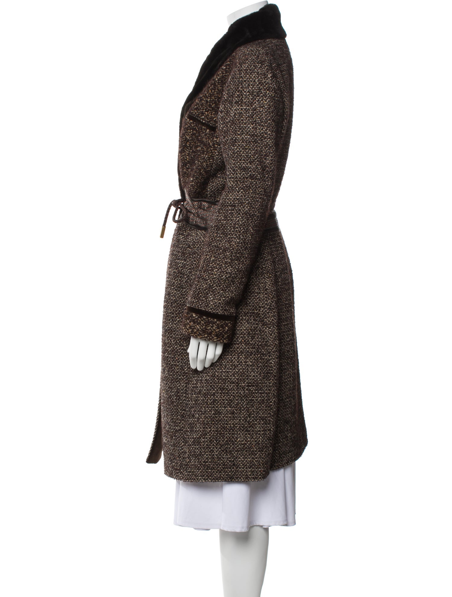 Etro Wool Striped Evening Jacket