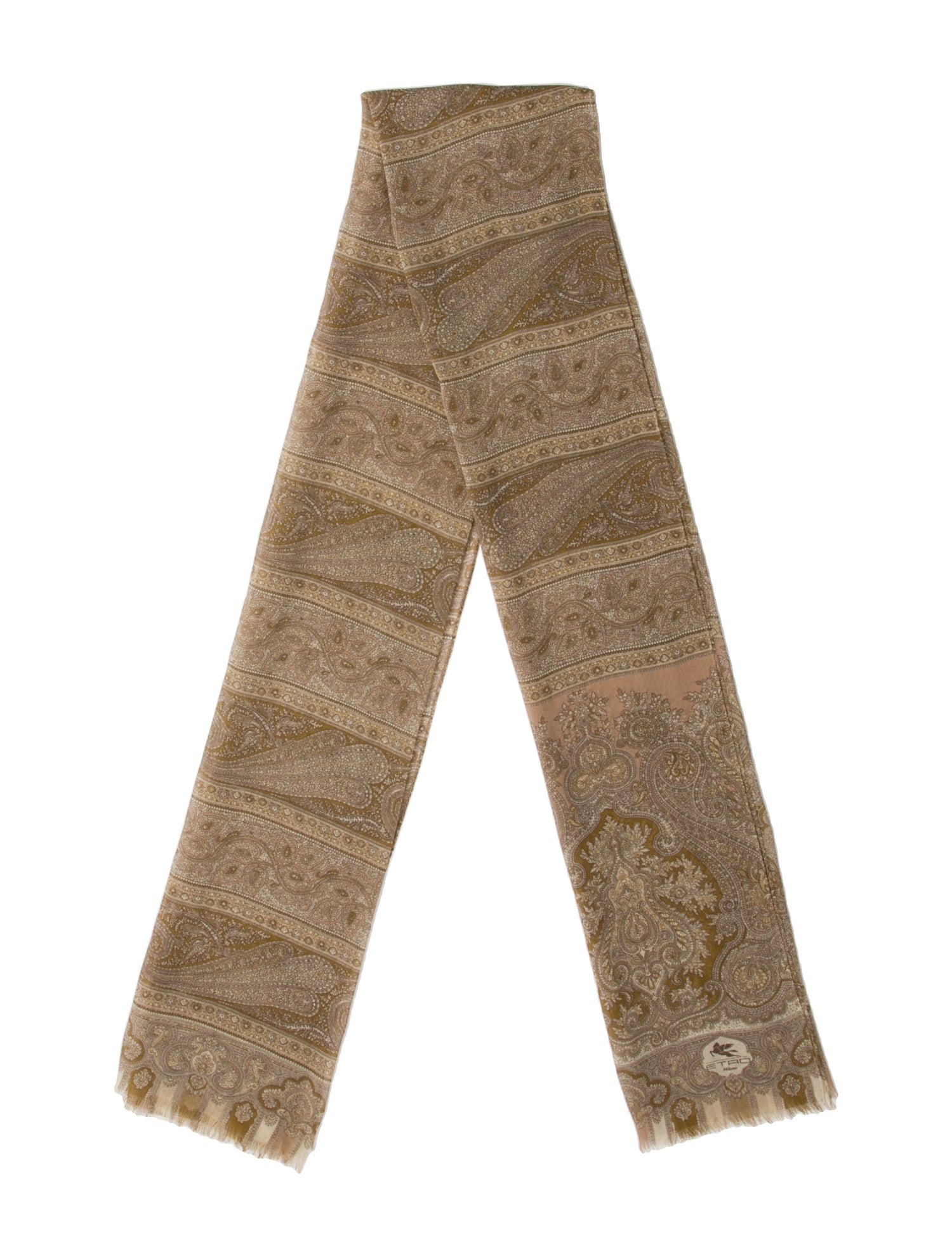 Etro Paisley Print Scarf