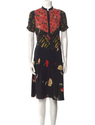 Etro Silk Knee-Length Dress