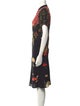 Etro Silk Knee-Length Dress