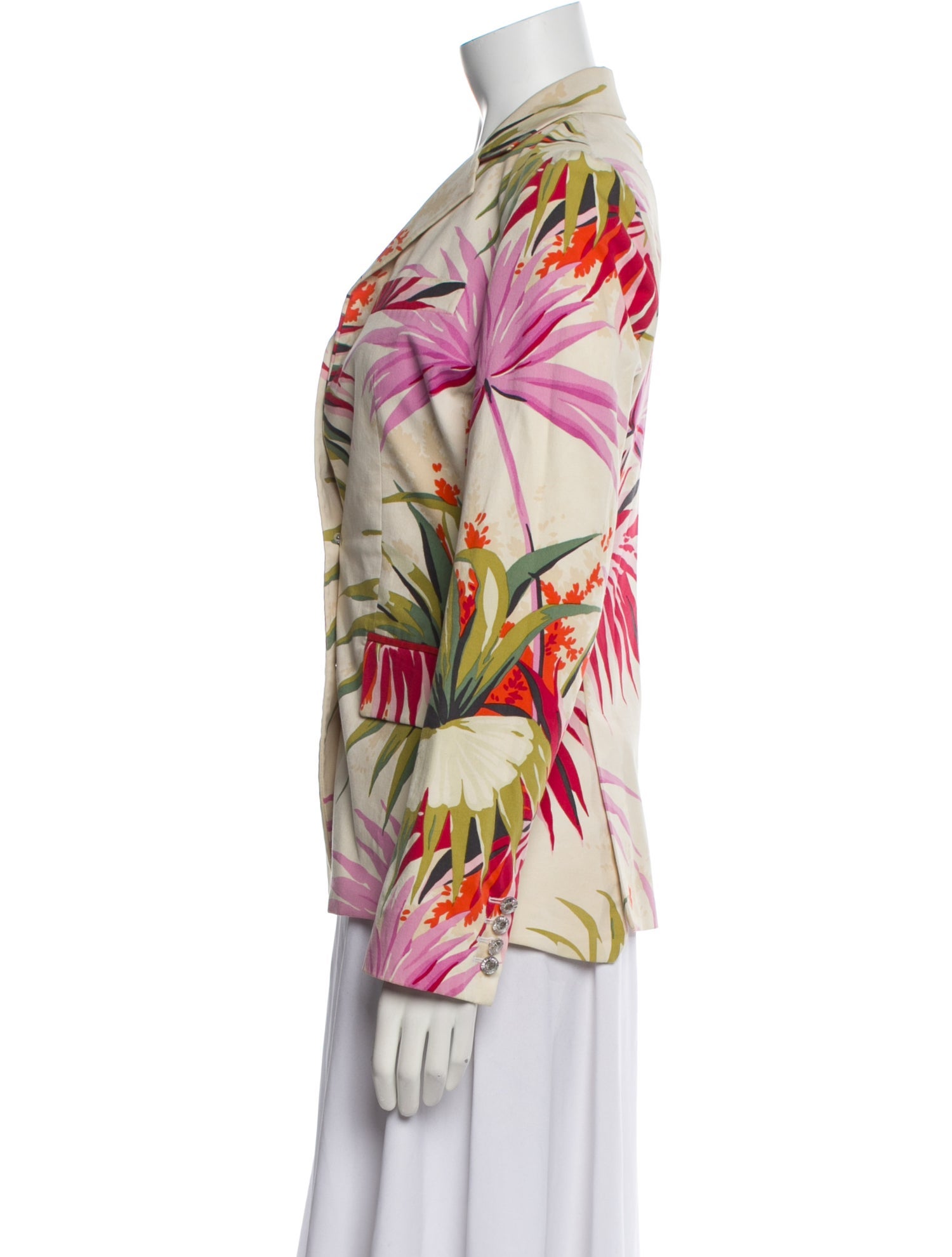 Etro Floral Print Blazer