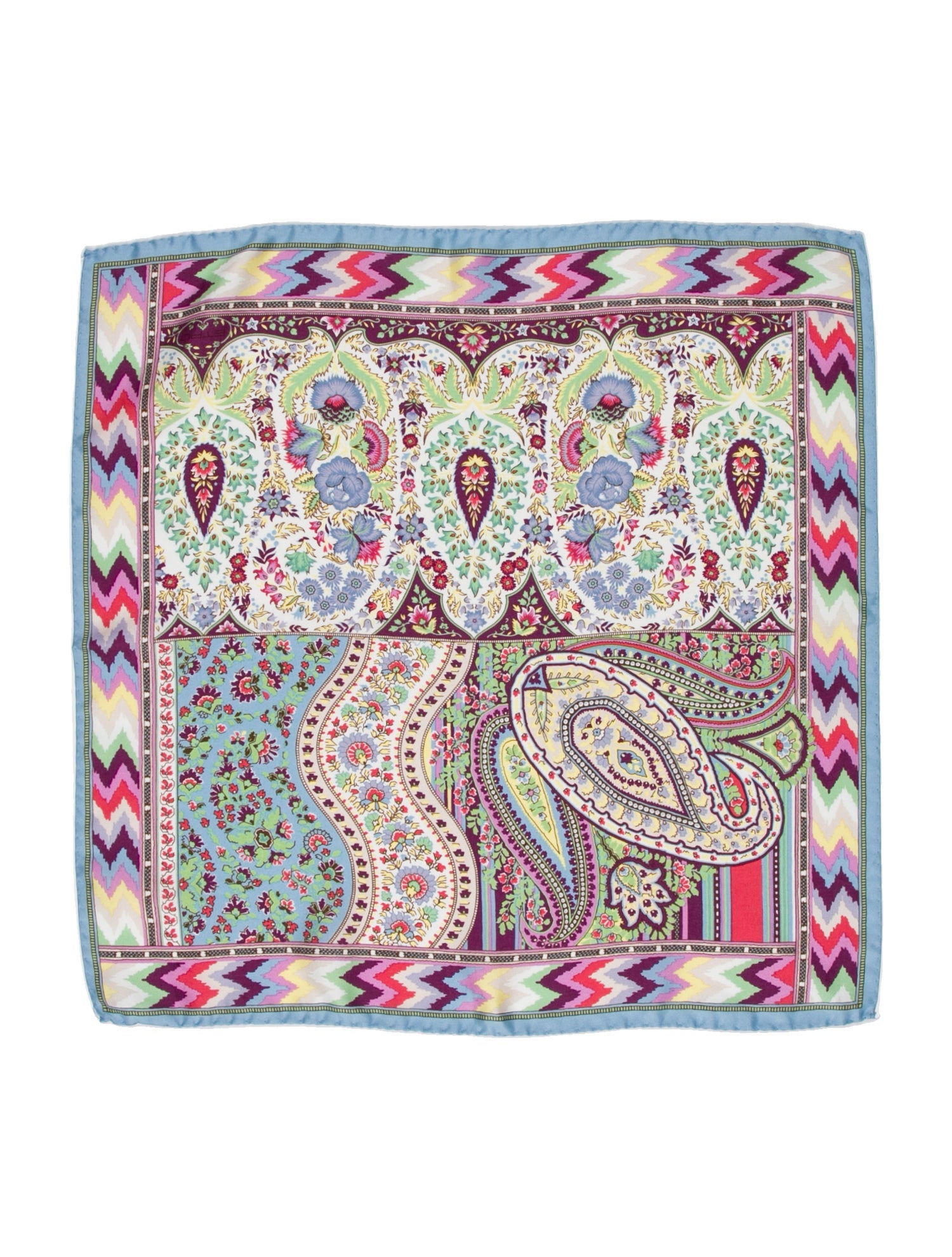 Etro Silk Printed Scarf