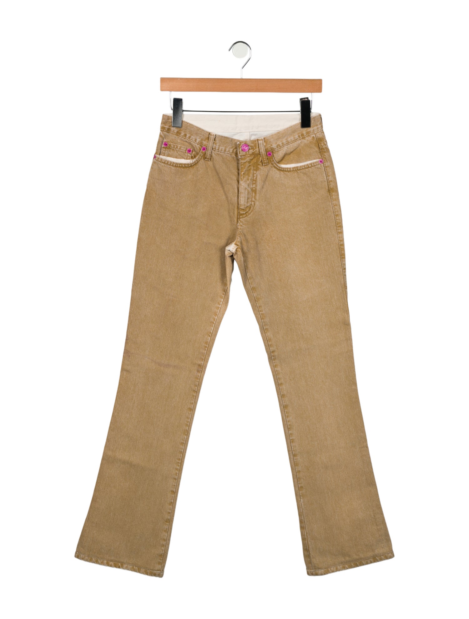 Etro Mid-Rise Straight Leg Jeans