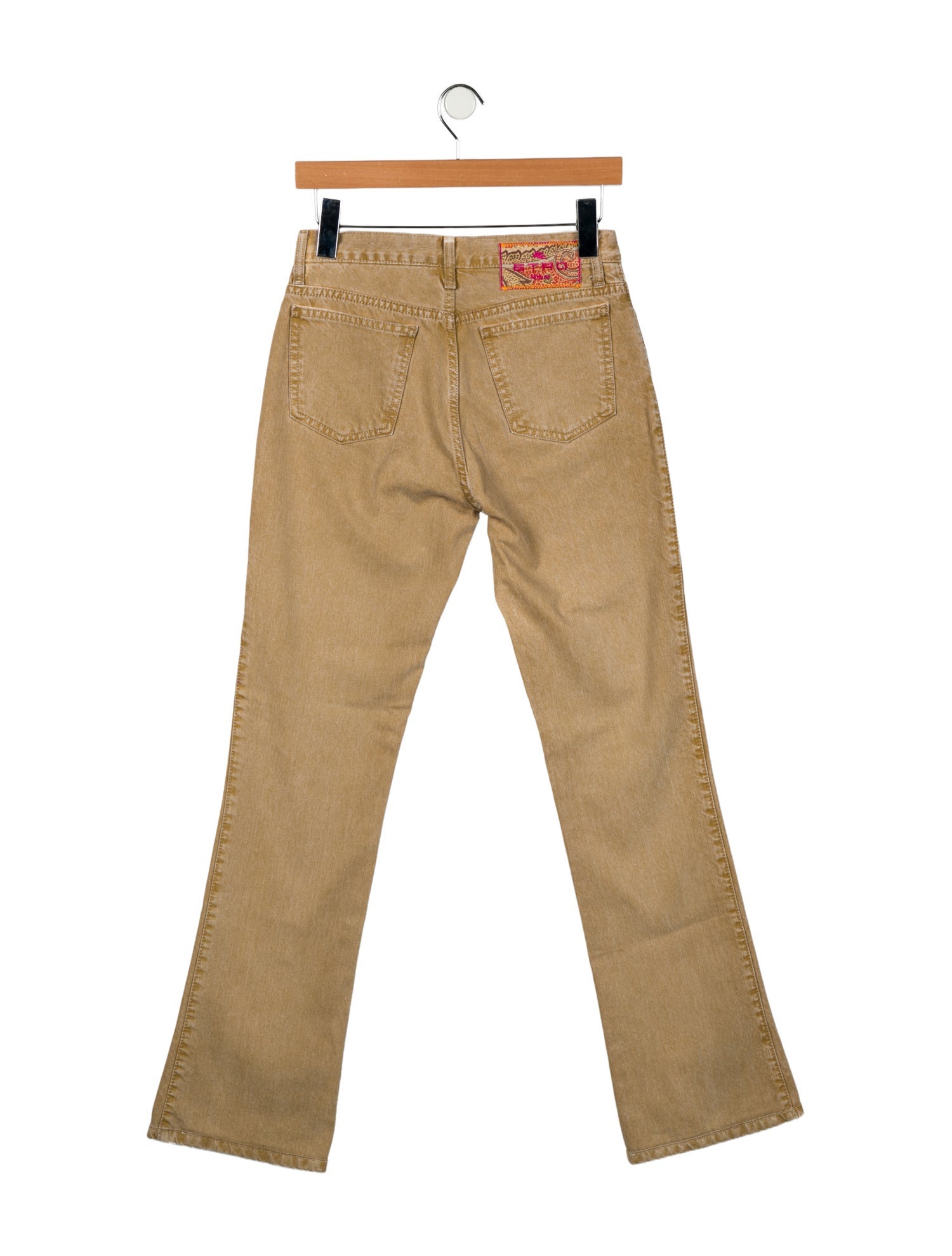 Etro Mid-Rise Straight Leg Jeans