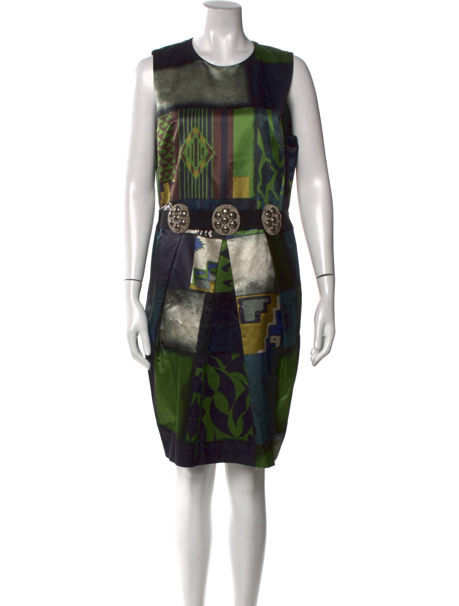 Etro Printed Knee-Length Dress
