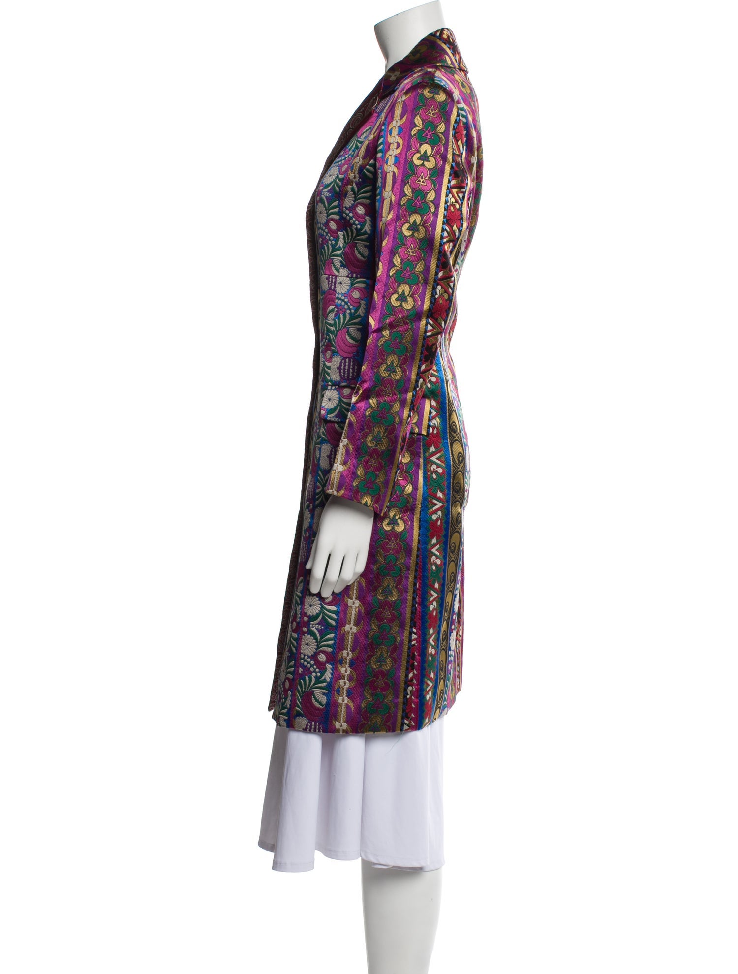 Etro Paisley Print Coat