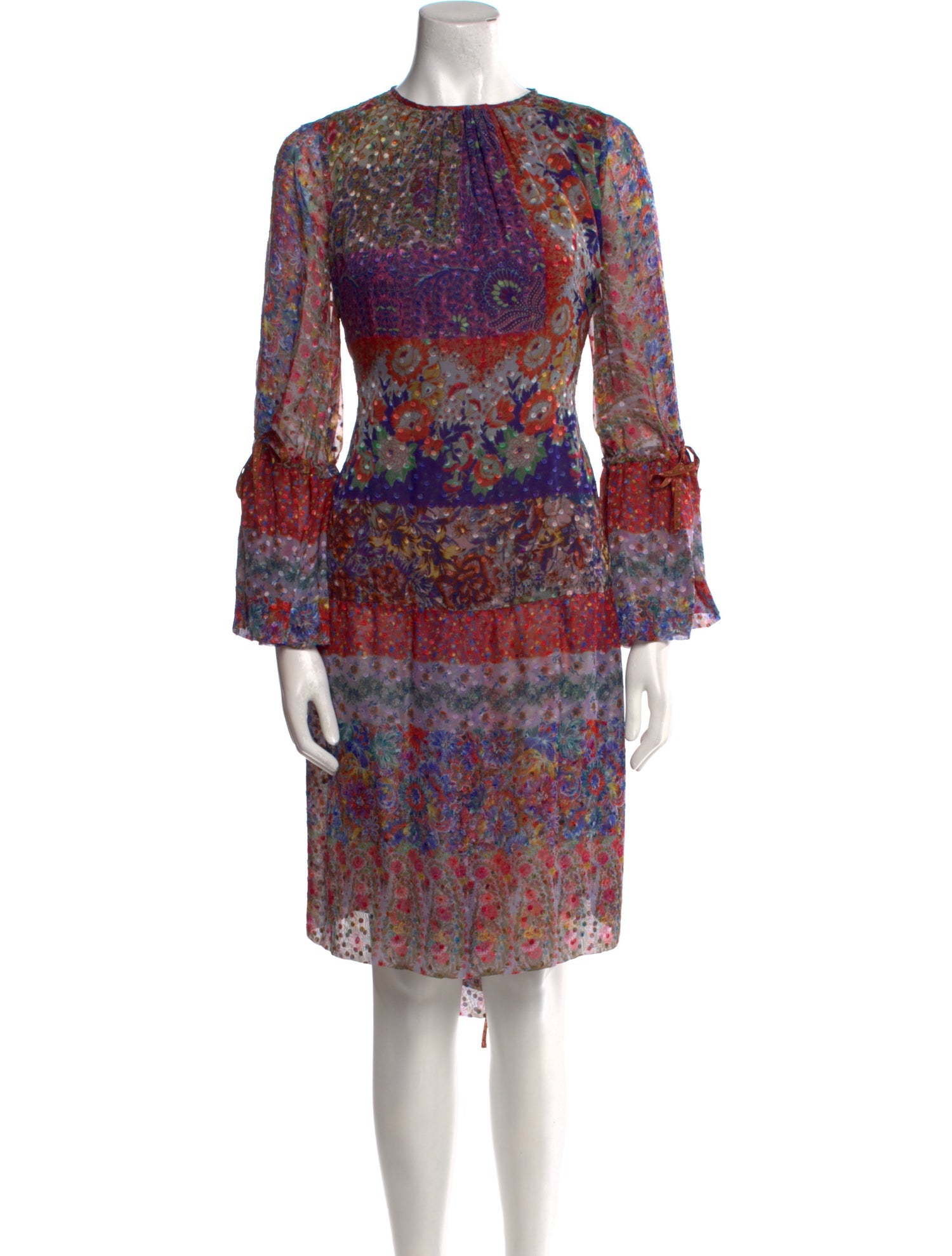Etro Silk Midi Length Dress w/ Tags