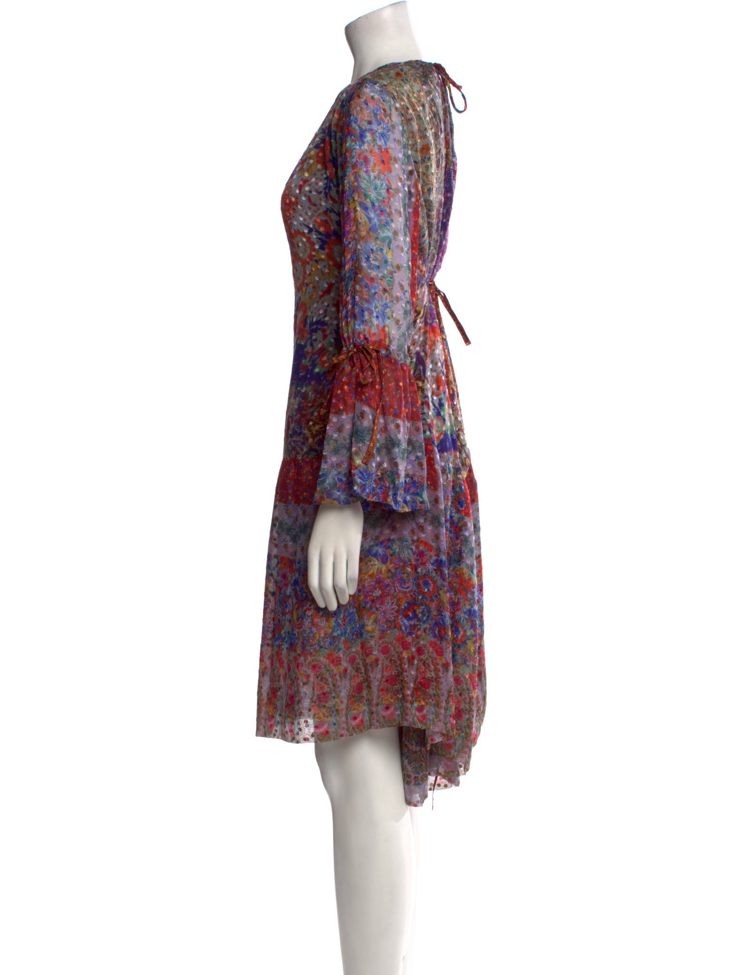 Etro Silk Midi Length Dress w/ Tags