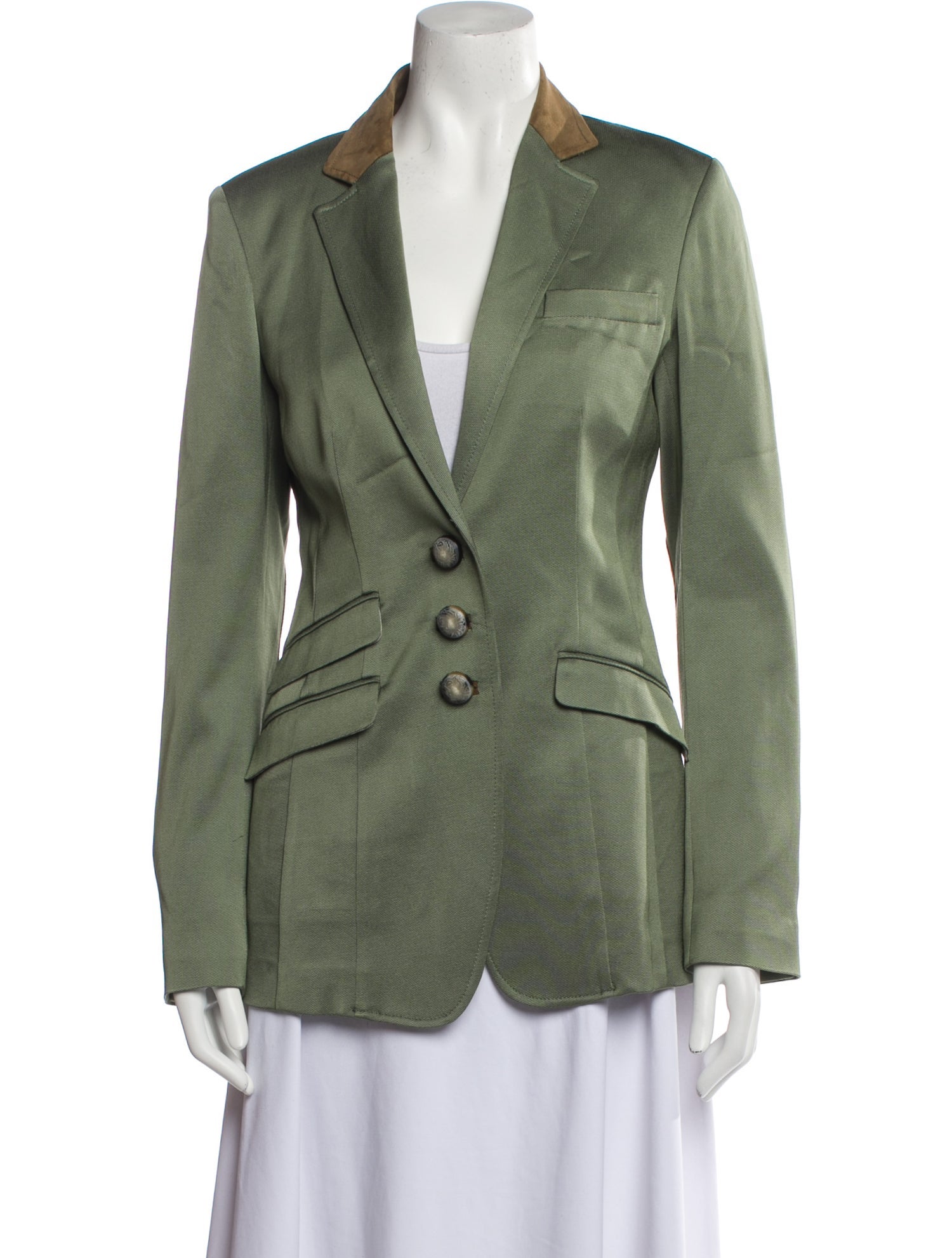 Etro Lamb Leather Blazer