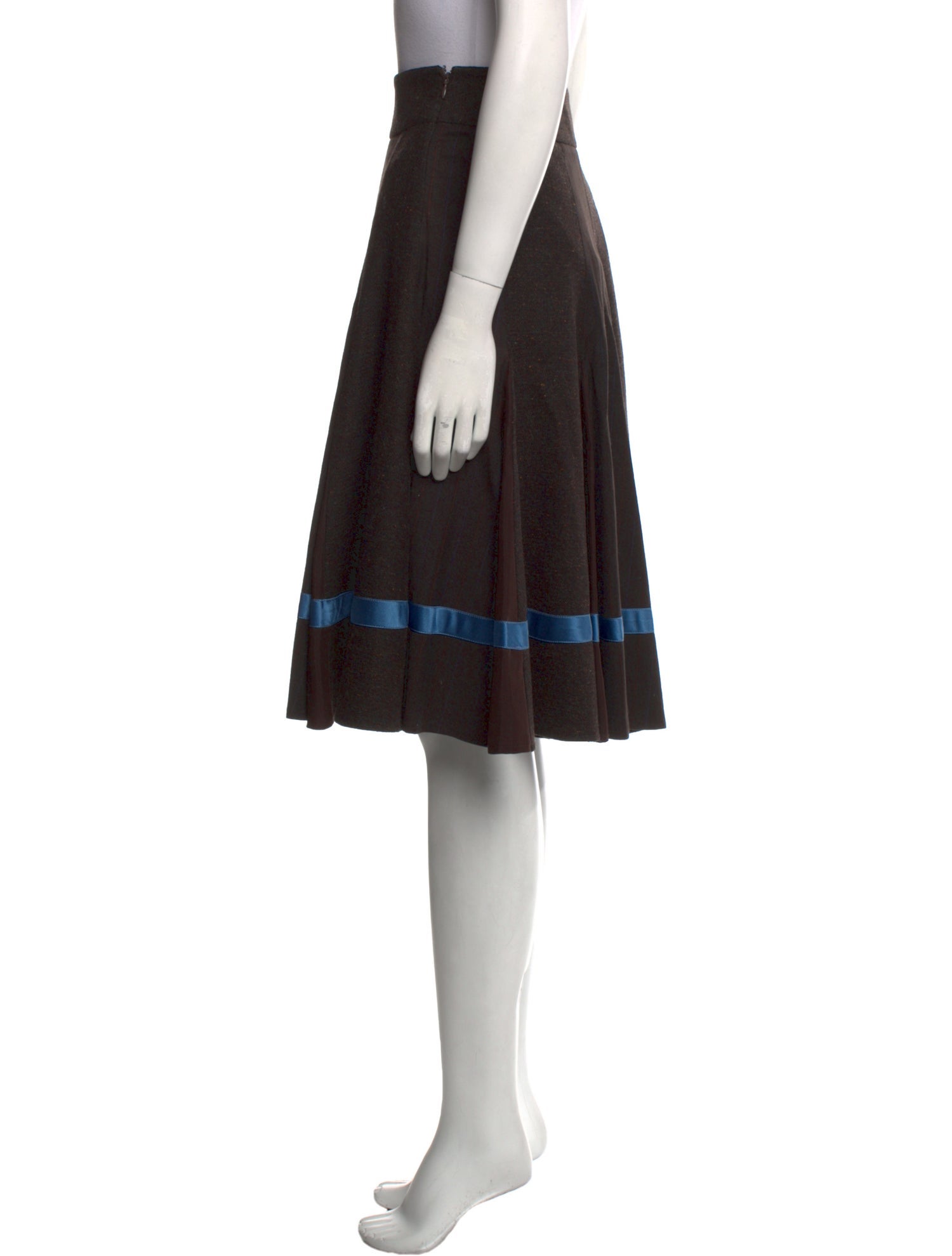 Etro Wool Knee-Length Skirt