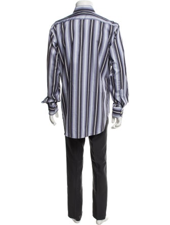 Etro Striped Long Sleeve Shirt