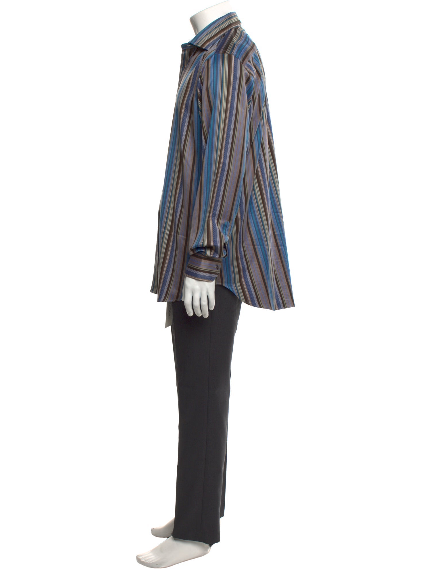Etro Striped Long Sleeve Shirt