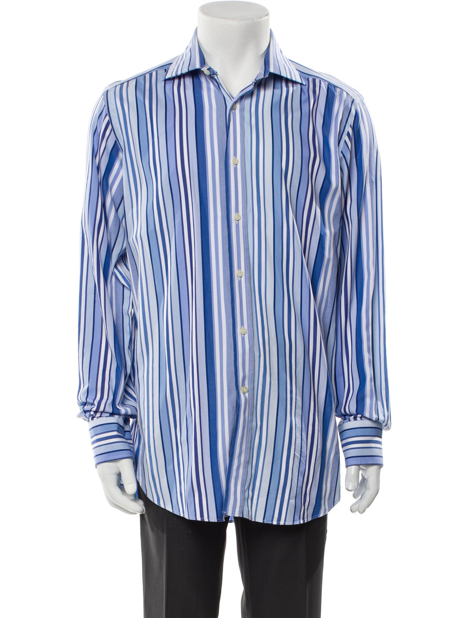 Etro Striped Long Sleeve Shirt