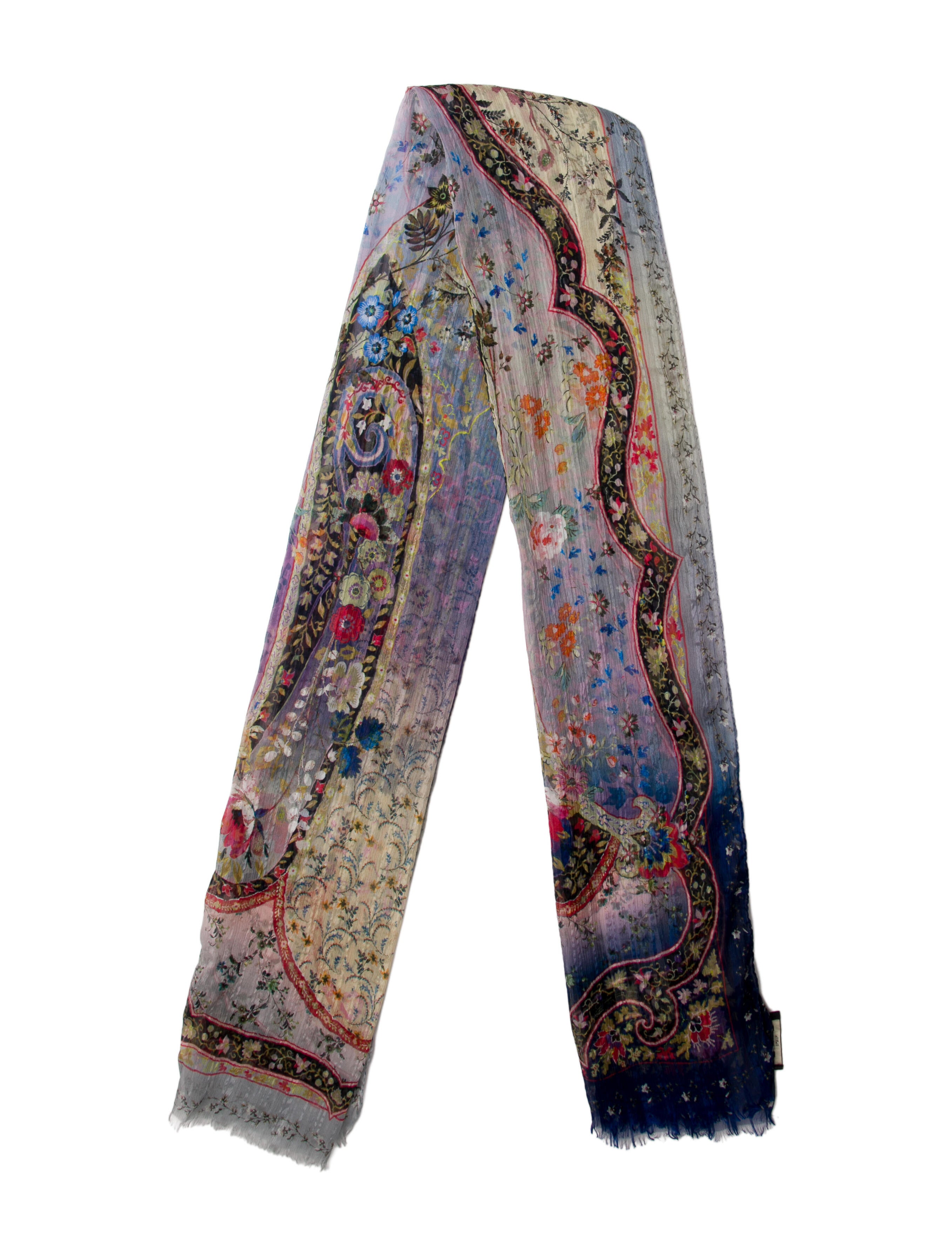 Etro Wide Silk Waist Belt