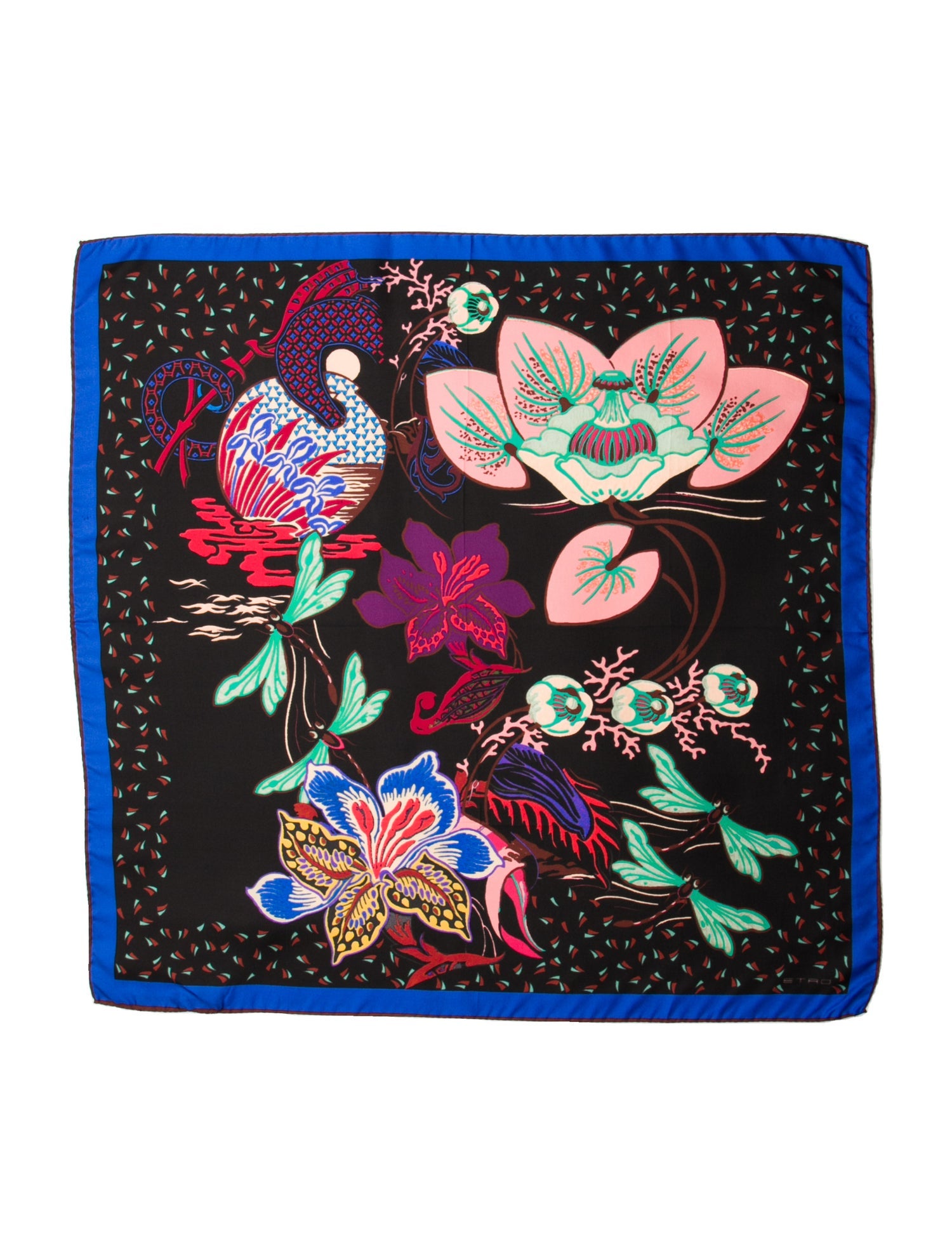 Etro Silk Printed Scarf