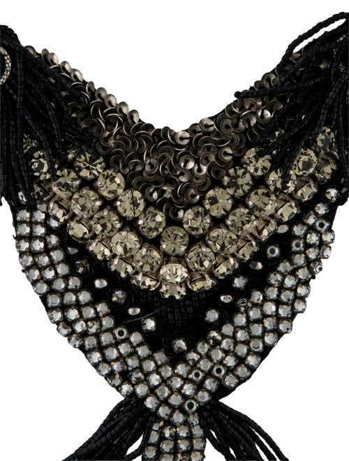 Etro Crystal Snake Collar Necklace